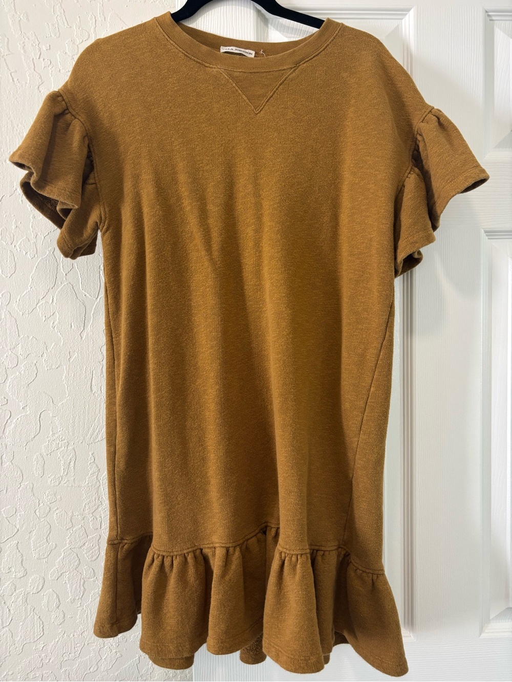 Ulla Johnson Tillie Ruffle-Sleeve Dress